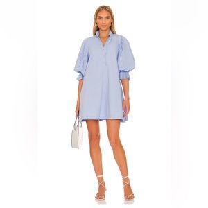 Sovere Focus Pleat Smock Mini Dress